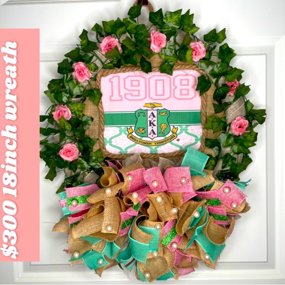AKA 1908 wreath